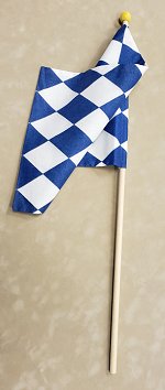 Bavarian Flag & Pole for<br>Leo the Lion 00/0160